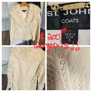 St John fur jacket